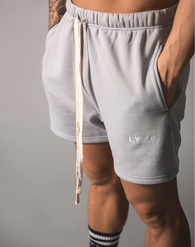 LÝFT Logo Sweat Shorts - Grey