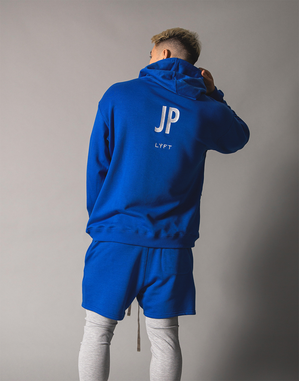 UK x JP Pullover - Blue