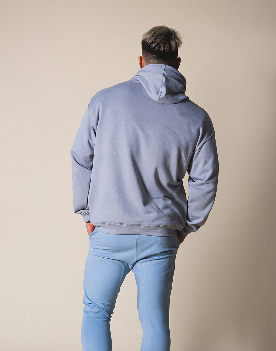 LÝFT Graphic Printed LION Pullover - Grey