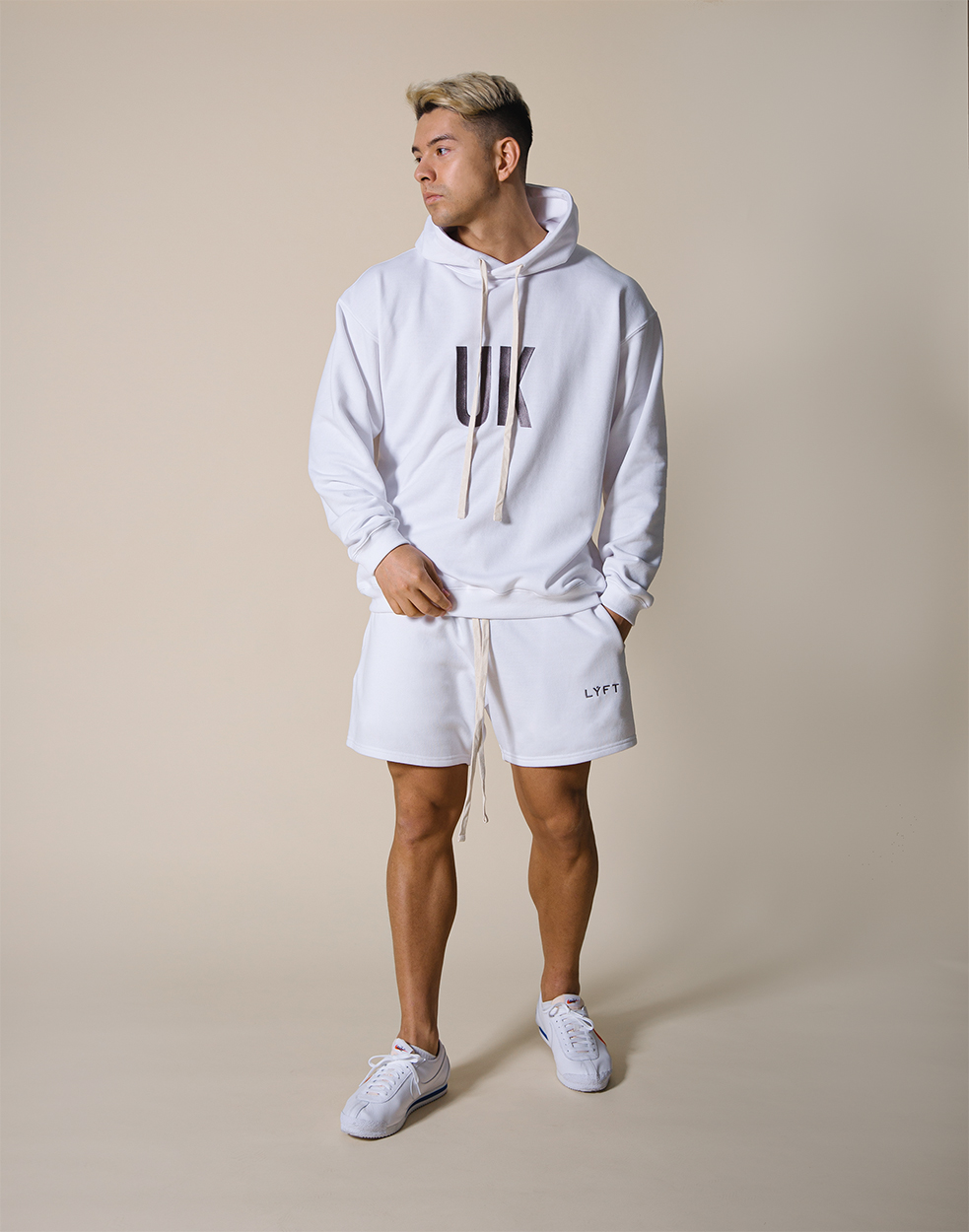 UK x JP Sweat Pullover - White