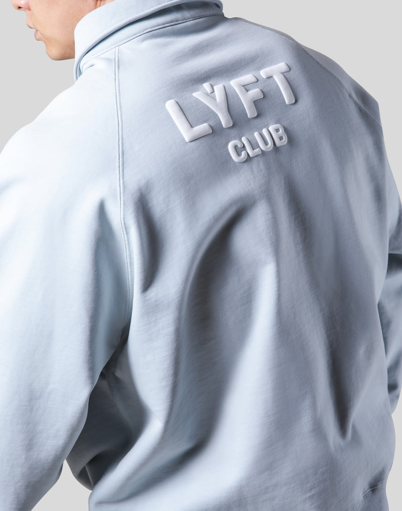 LÝFT Club Sweat Polo Shirt - L.Blue