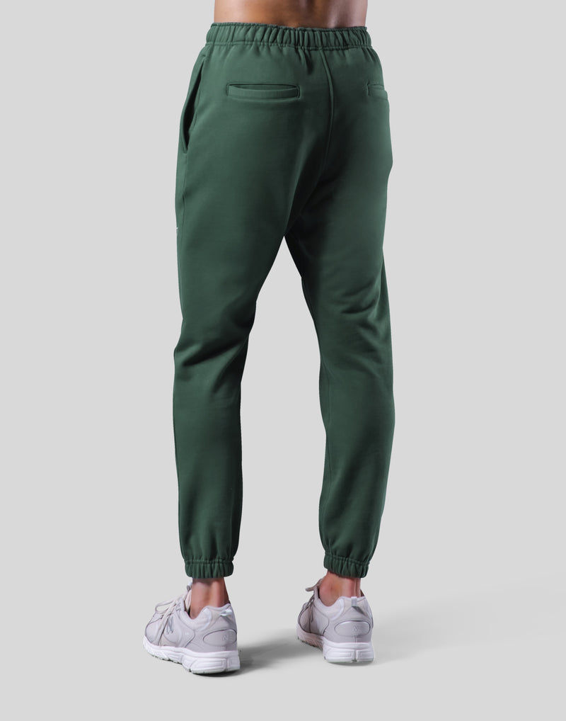 Logo Stitch Sweat Pants - Green