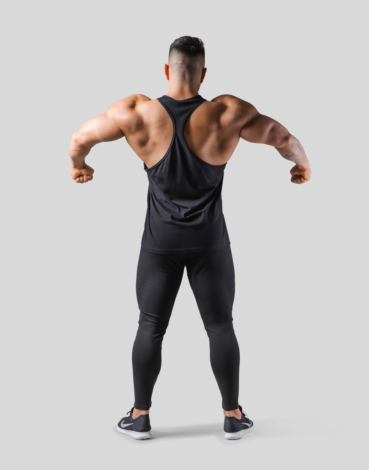 Stripe Training Tanktop v2 - Black