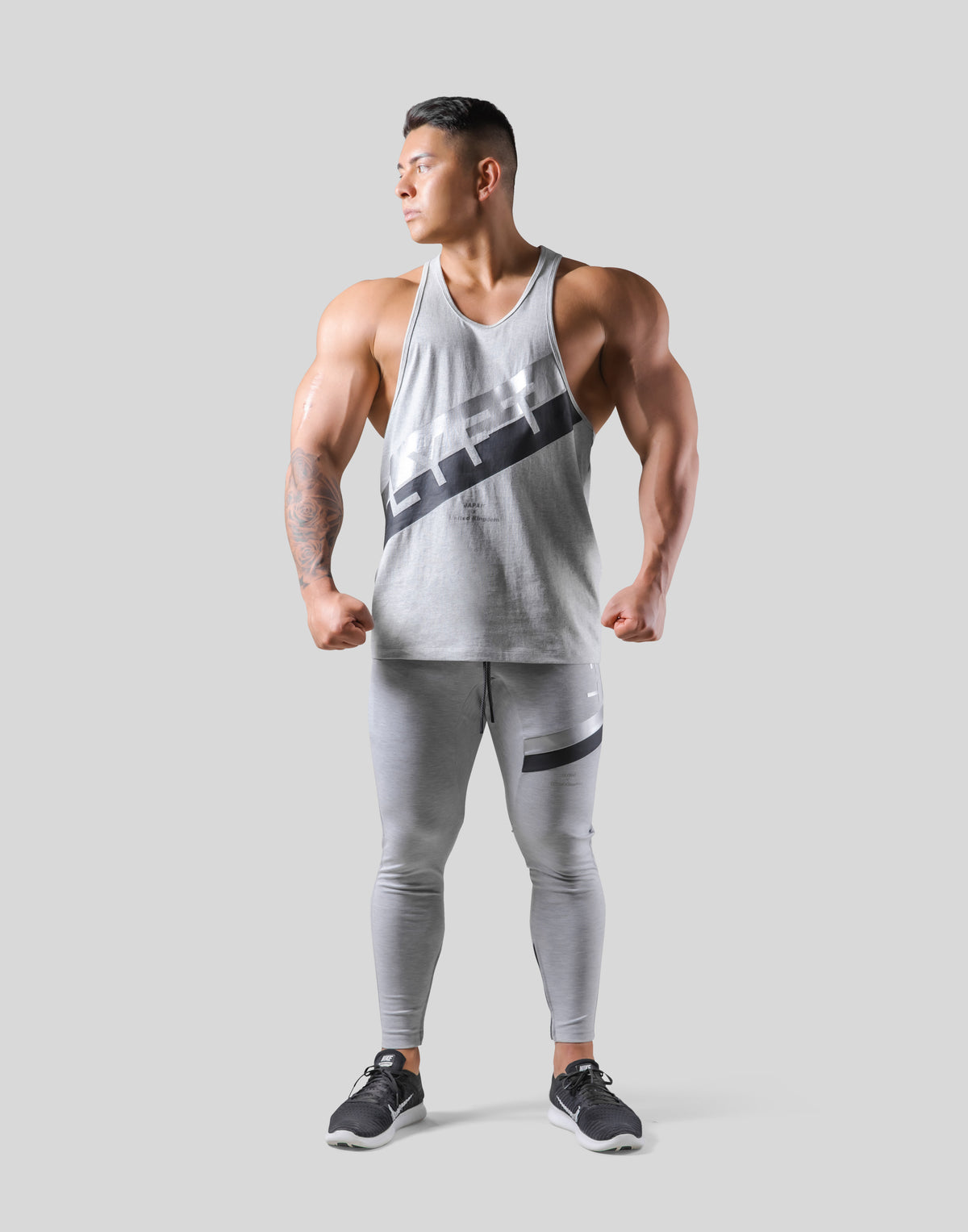 Stripe Training Tanktop v2 - Grey