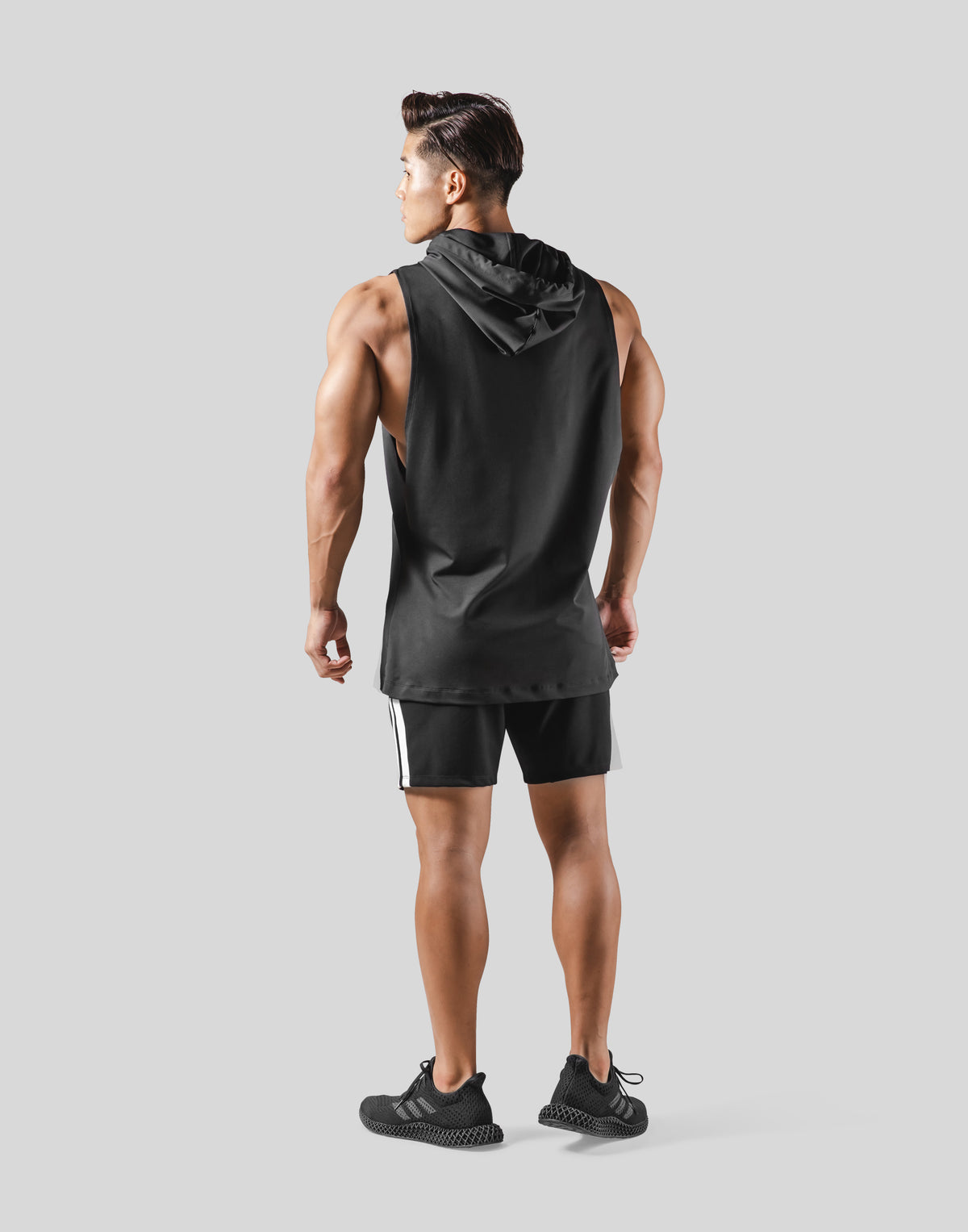 LÝFT 2Way Armhole Hoodie 4 - Black