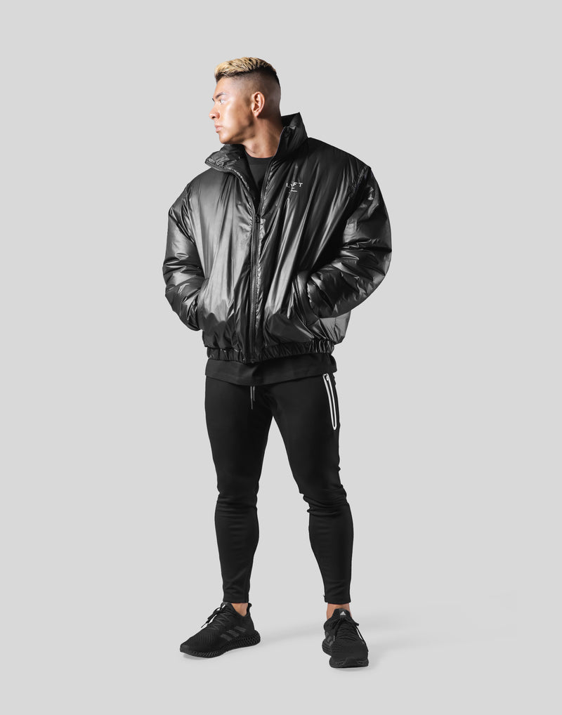 Light Weight Oversize Jacket - Black