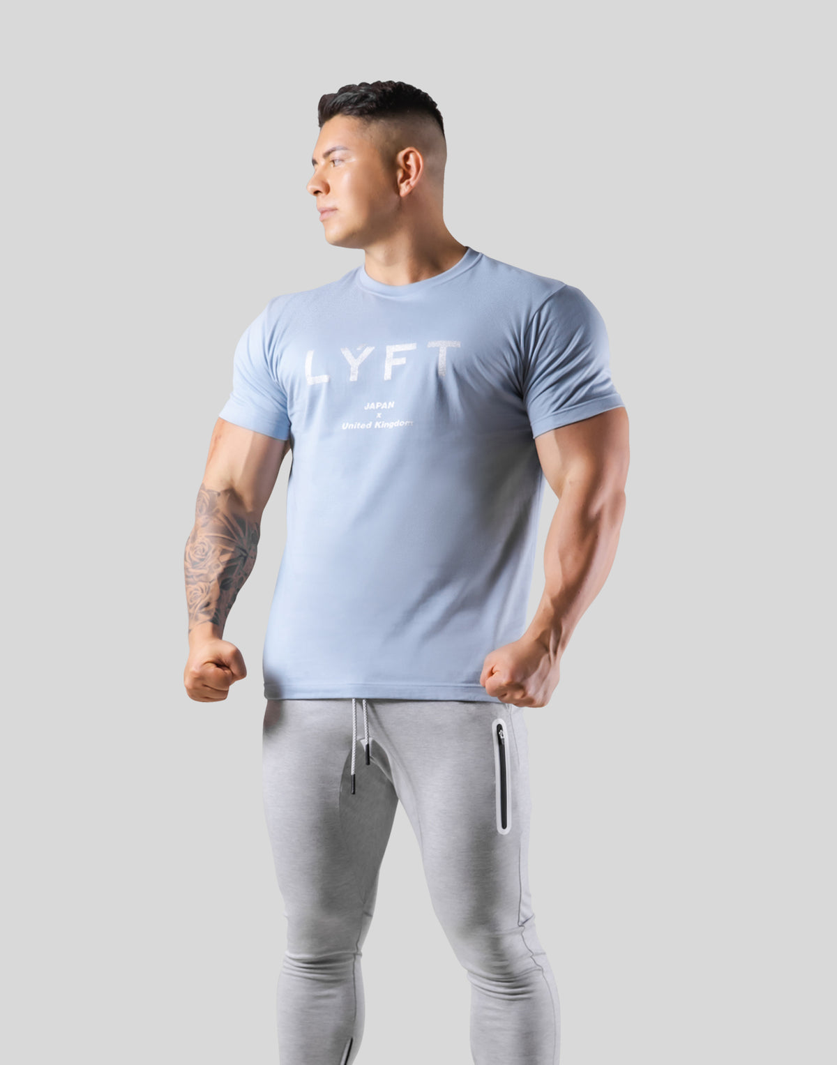 LÝFT  Standard T-Shirt - L.Blue