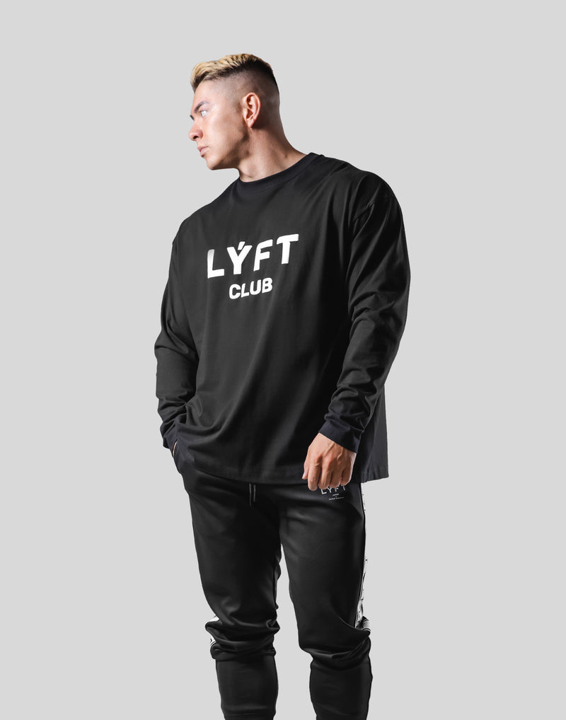 LÝFT CLUB Long T-Shirt - Black