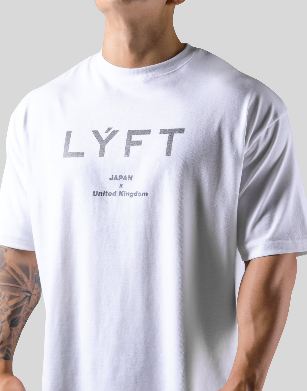 Flag Big T-Shirt - White