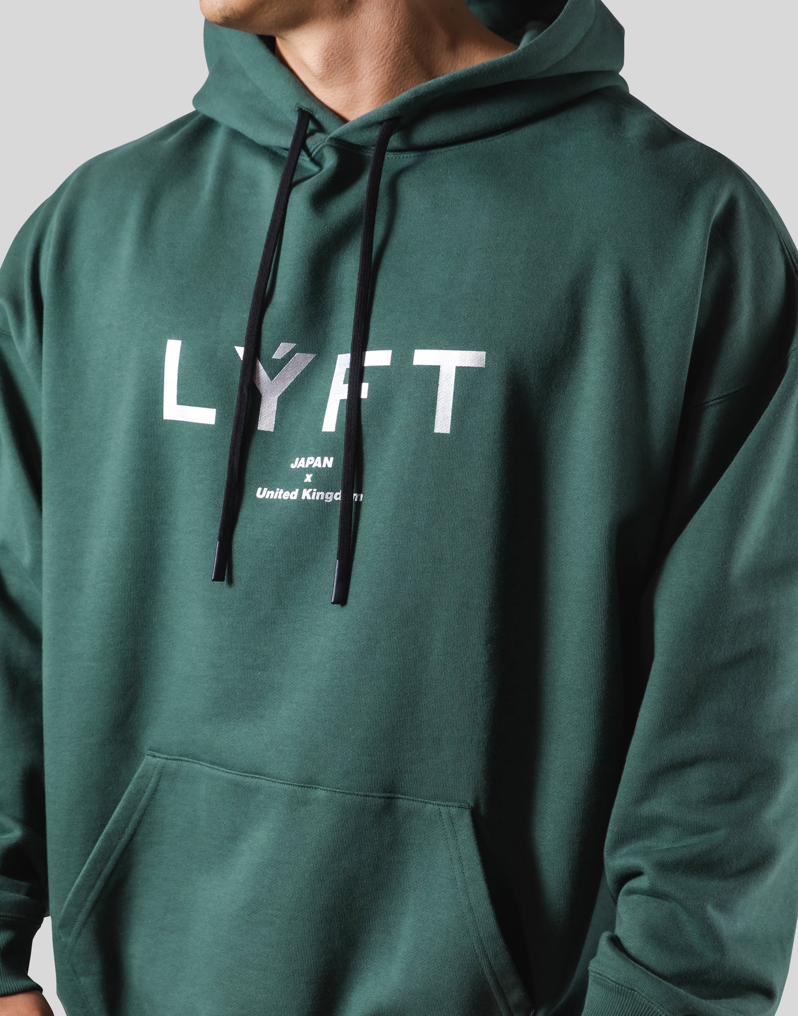 LÝFT Oversize Sweat Hoodie - Green