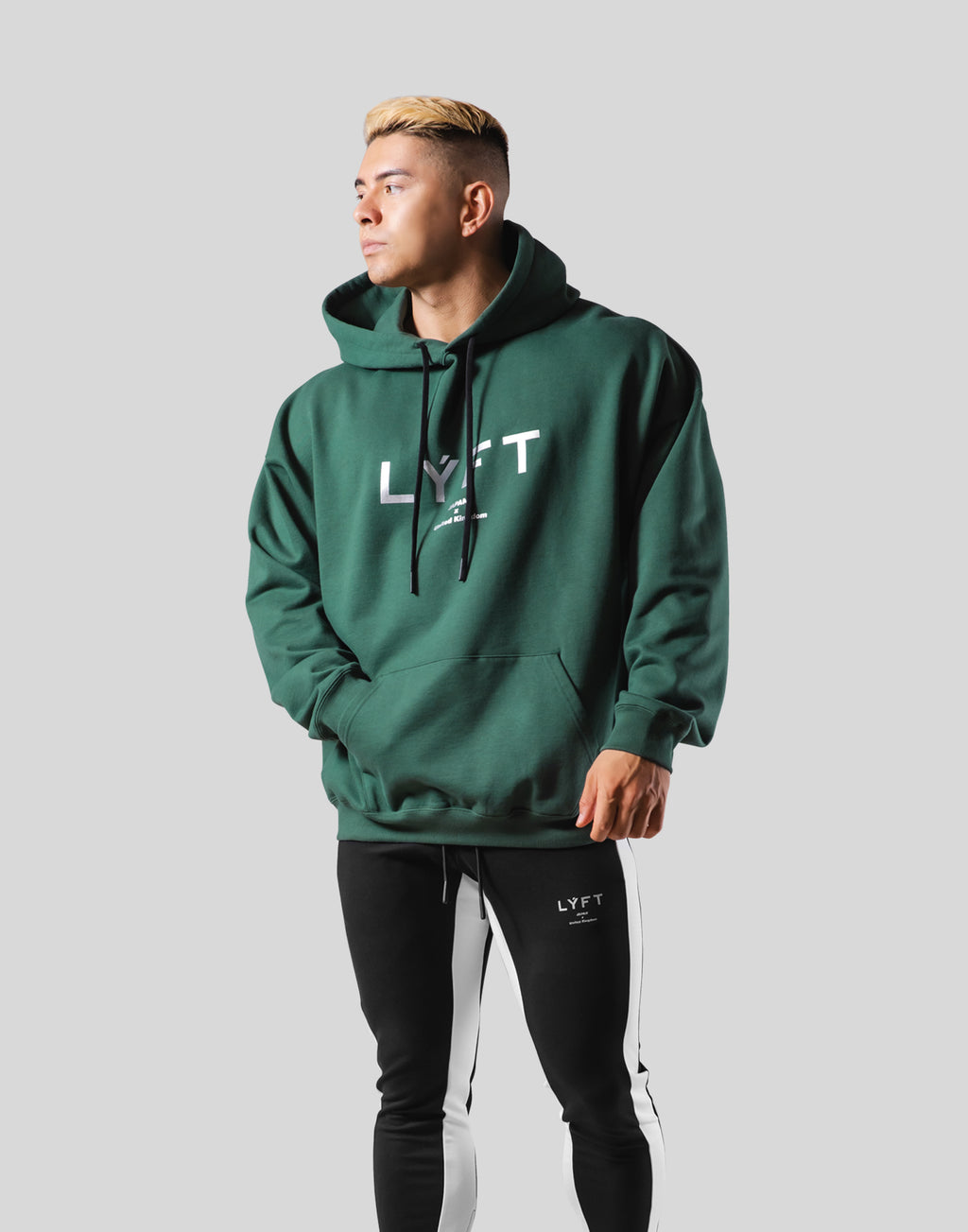 LÝFT Oversize Sweat Hoodie - Green