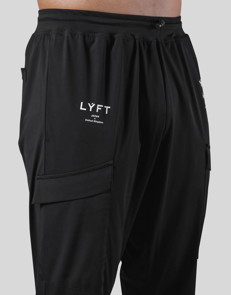 Stretch Pocket Tapered Pants - Black – LÝFT