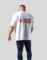 Flag Big T-Shirt - White