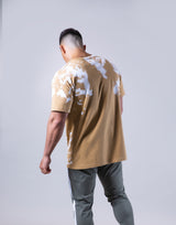 Splash Dye Standard T-Shirt - Beige