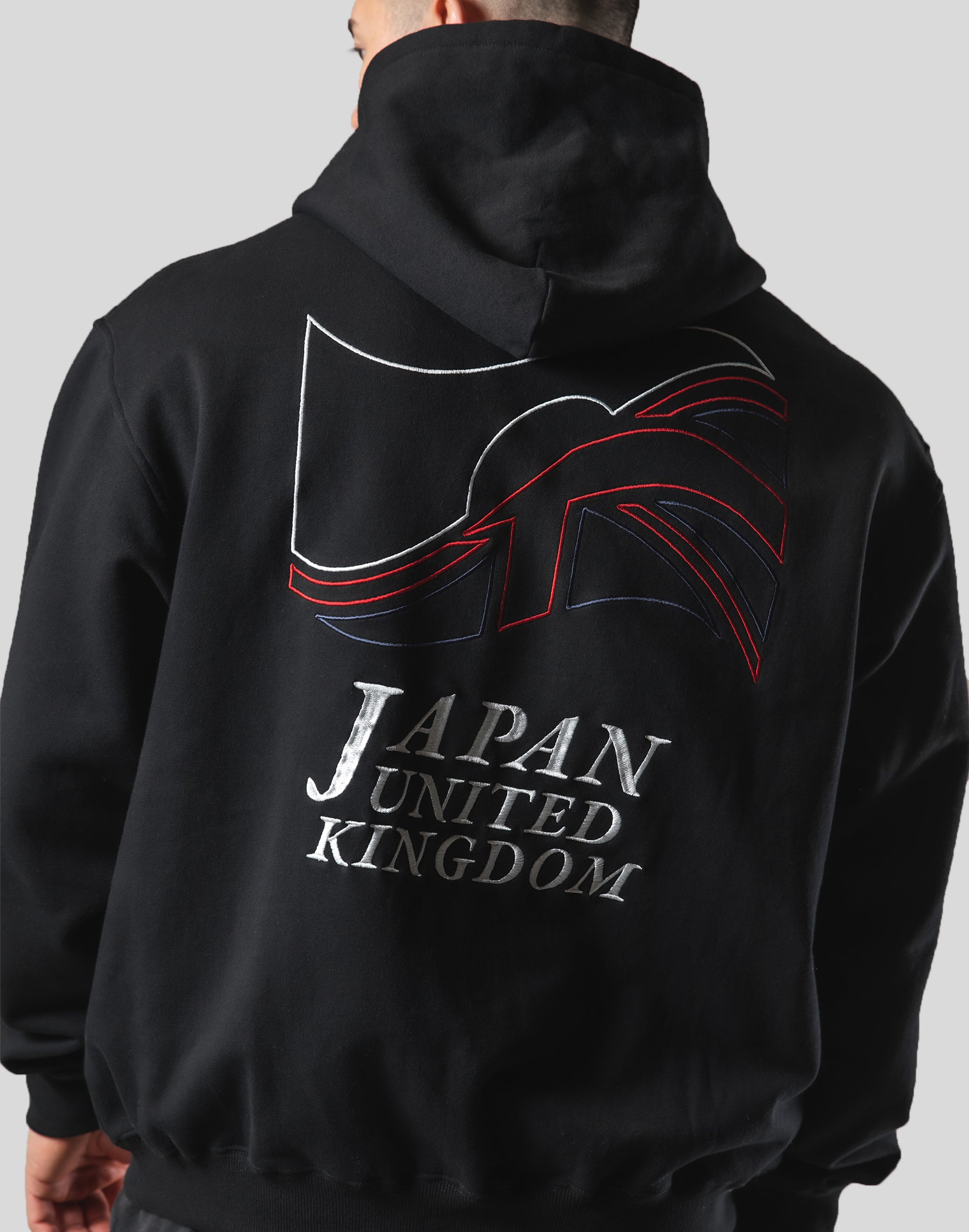 Mixed Flag ZipUp Hoodie - Black – LÝFT