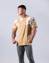 Splash Dye Standard T-Shirt - Beige