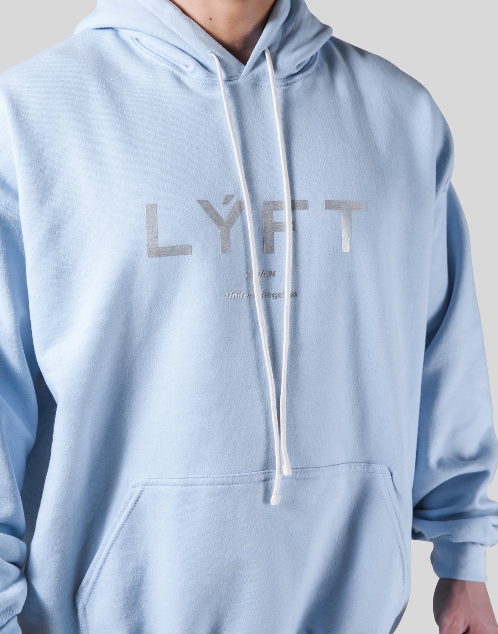 Symbolic Emblem Pullover Hoodie - Light Blue – LÝFT