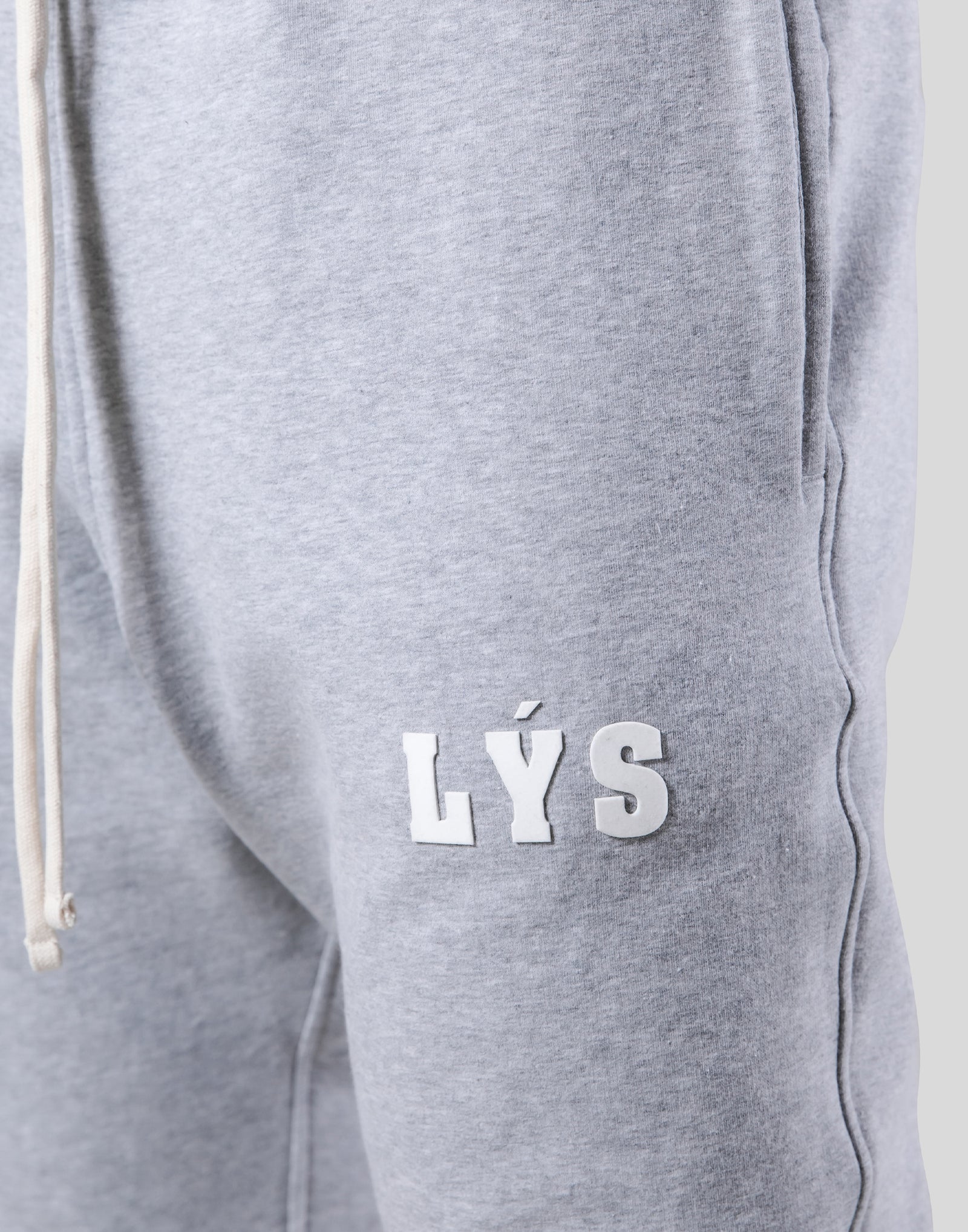 LÝS Logo Stretch Sweat Pants - Grey – LÝFT