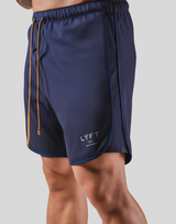 Stretch Seam Wide Shorts - Navy