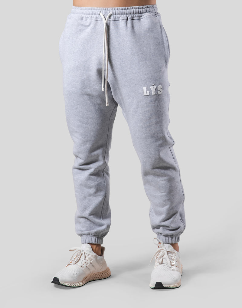 LÝS Logo Stretch Sweat Pants - Grey – LÝFT