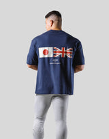 Flag Big T-Shirt - Navy
