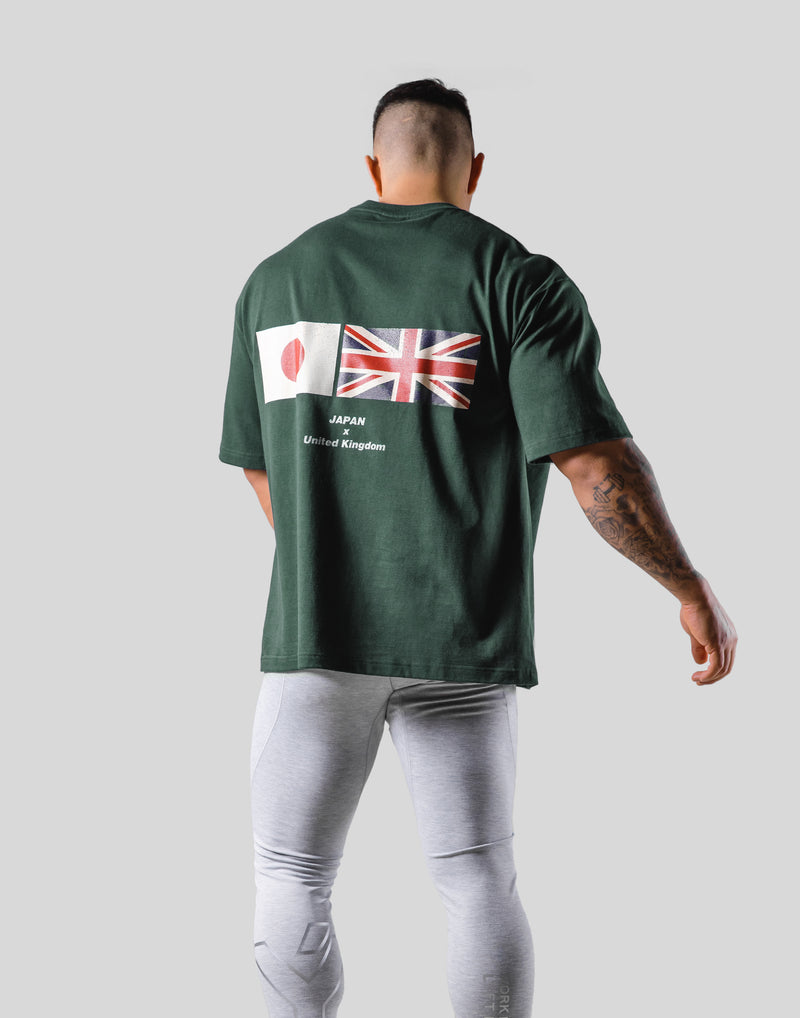 lus Voorgevoel Grace Flag Big T-Shirt - Green – LÝFT