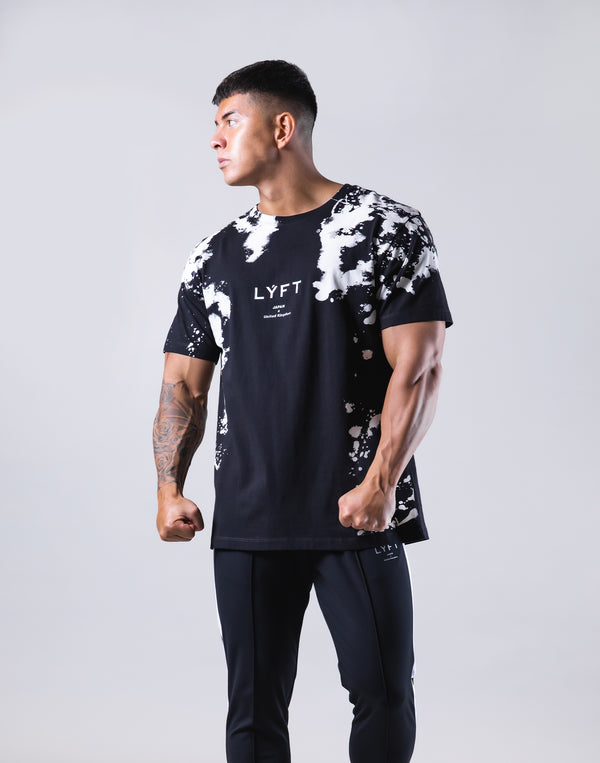 Splash Dye Standard T-Shirt - Black