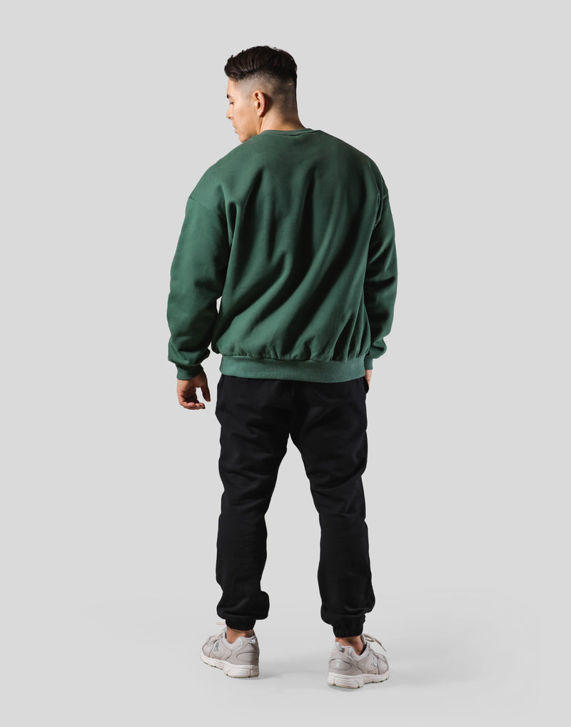 Thunder Logo Crewneck Sweat - Green