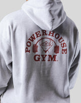 LÝFT × Power House Gym Logo Hoodie - Grey