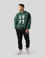 Thunder Logo Crewneck Sweat - Green