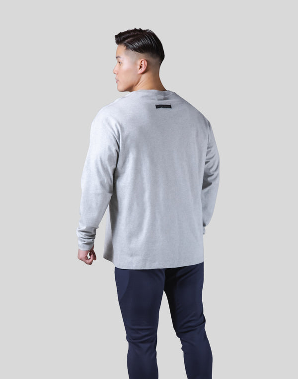 LÝFT Logo Long Sleeve T-Shirt - Grey