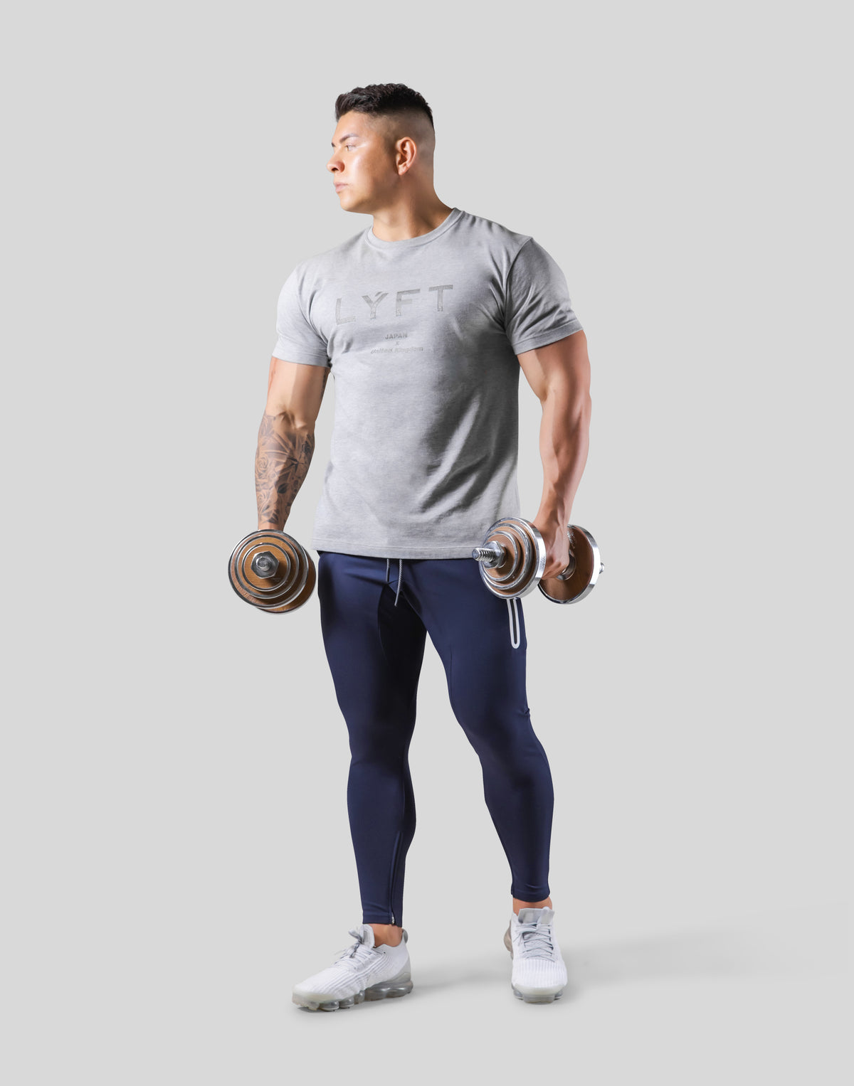 LÝFT  Standard T-Shirt - Grey