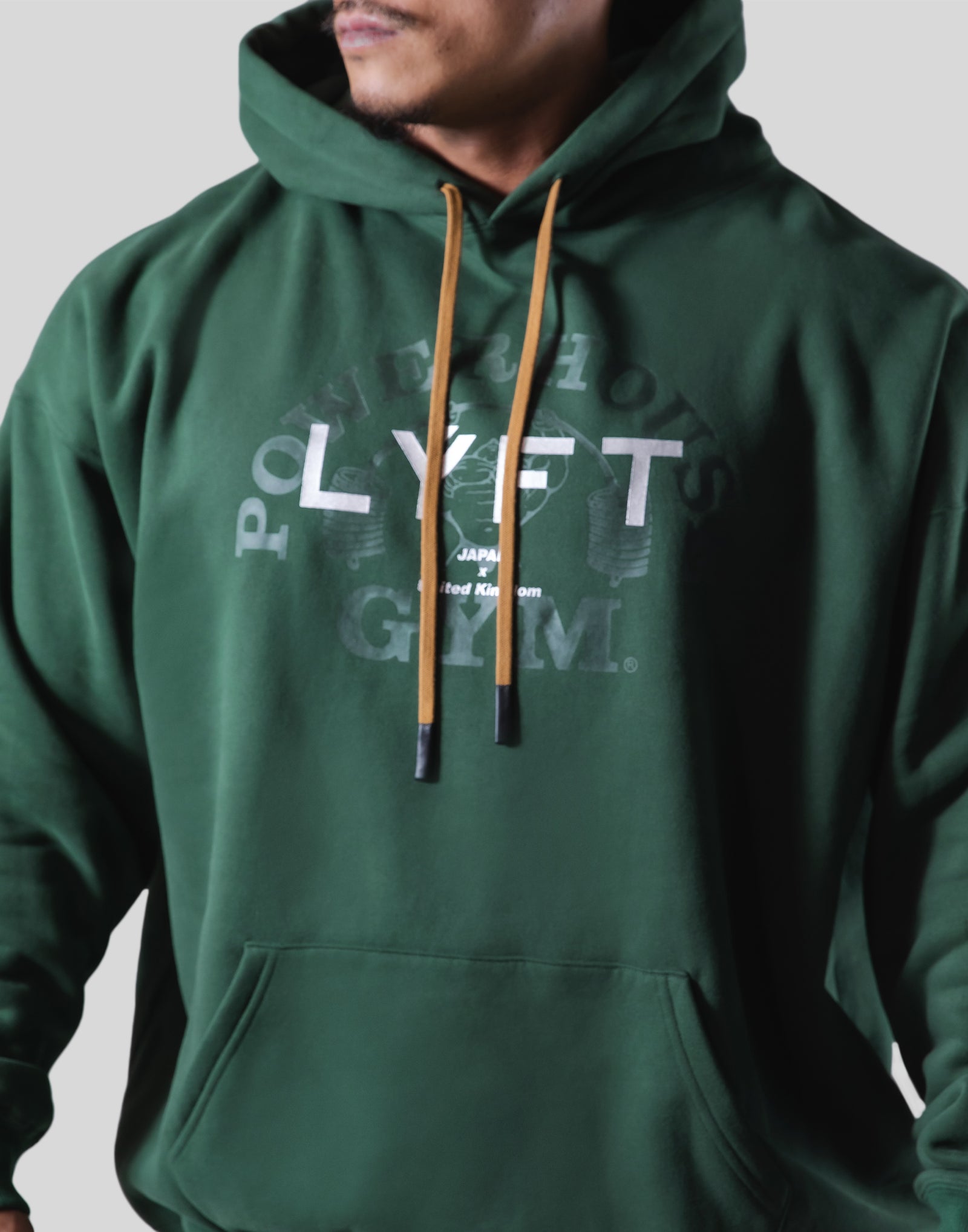 LÝFT × Power House Gym Logo Hoodie - Green