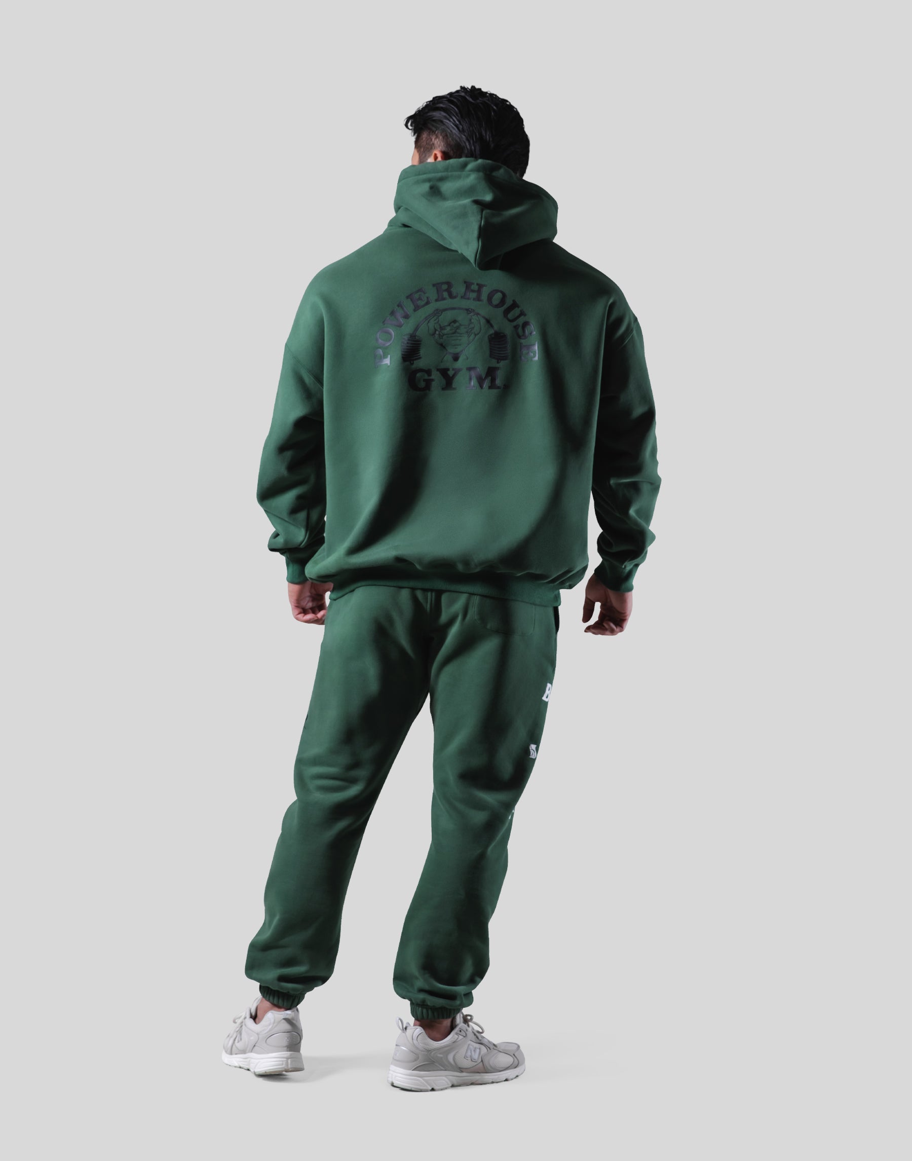 LÝFT × Power House Gym Logo Hoodie - Green