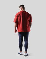 LÝFT Logo Big T-Shirt - Red