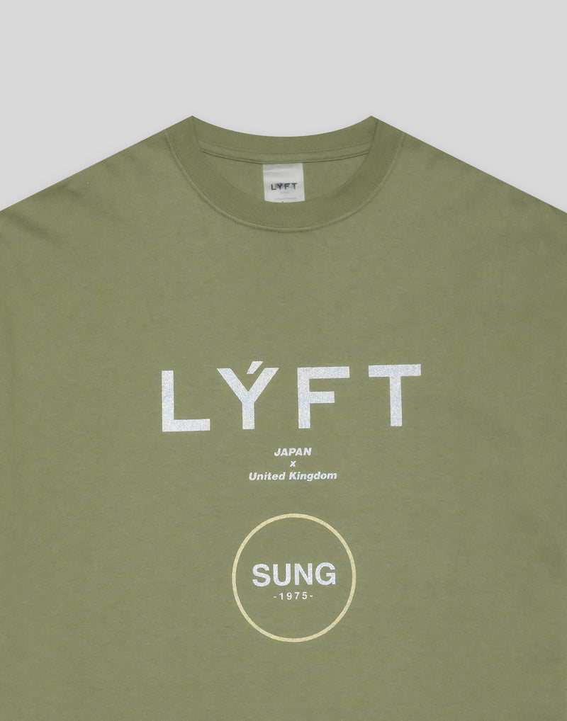LÝFT x SUNG Big T-Shirt - Olive