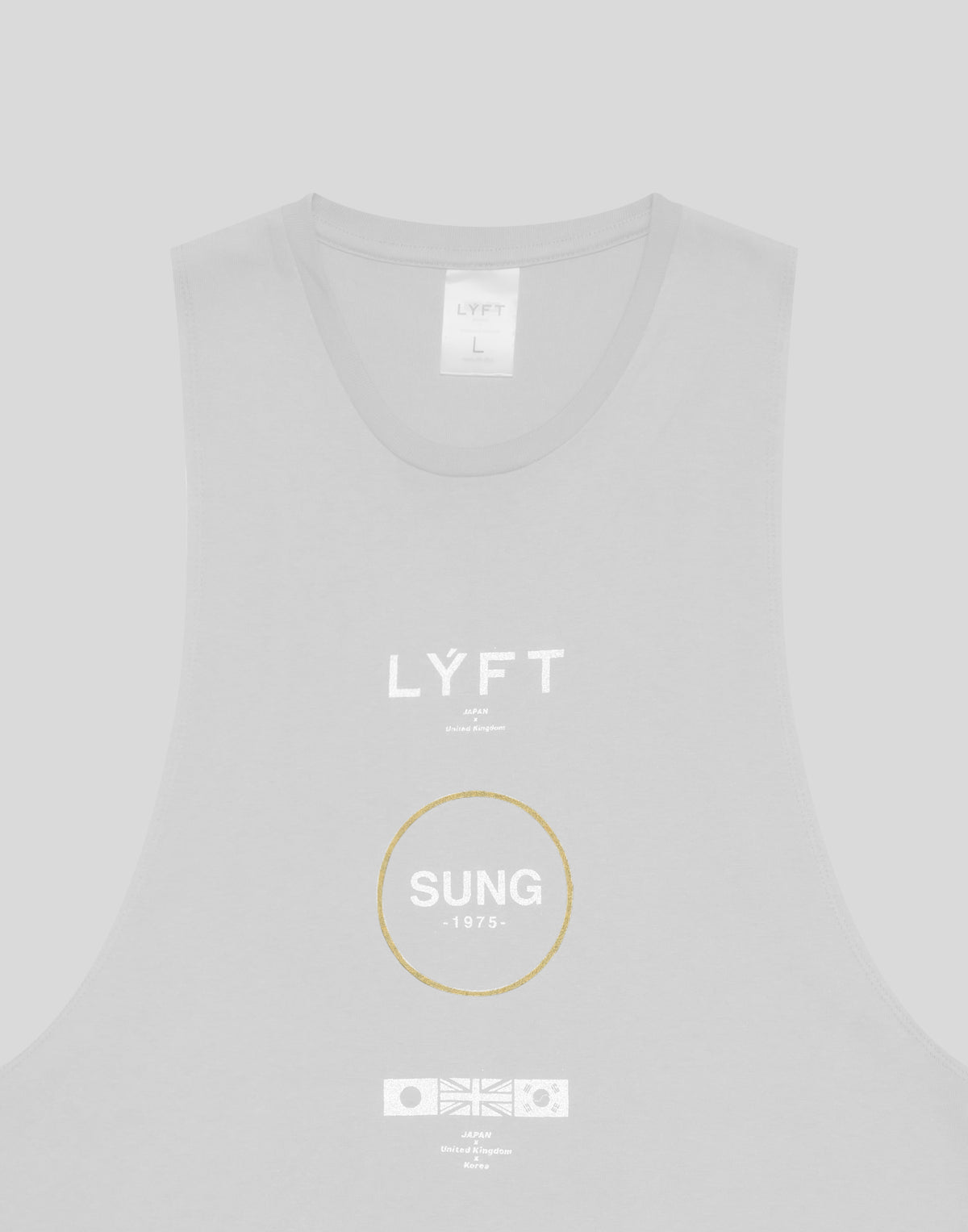 LÝFT x SUNG Drop Tanktop - White