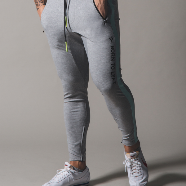 BORN TO LÝFT One Line Pants - Grey