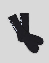 品番変更Calf LÝFT Logo Socks - Black