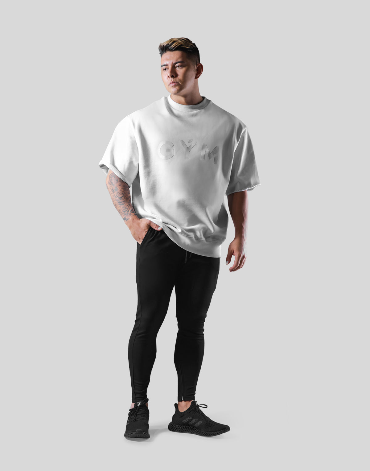 GÝM Sweat Big T-Shirt - Ivory