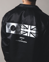 Flag Coach jacket - BLACK