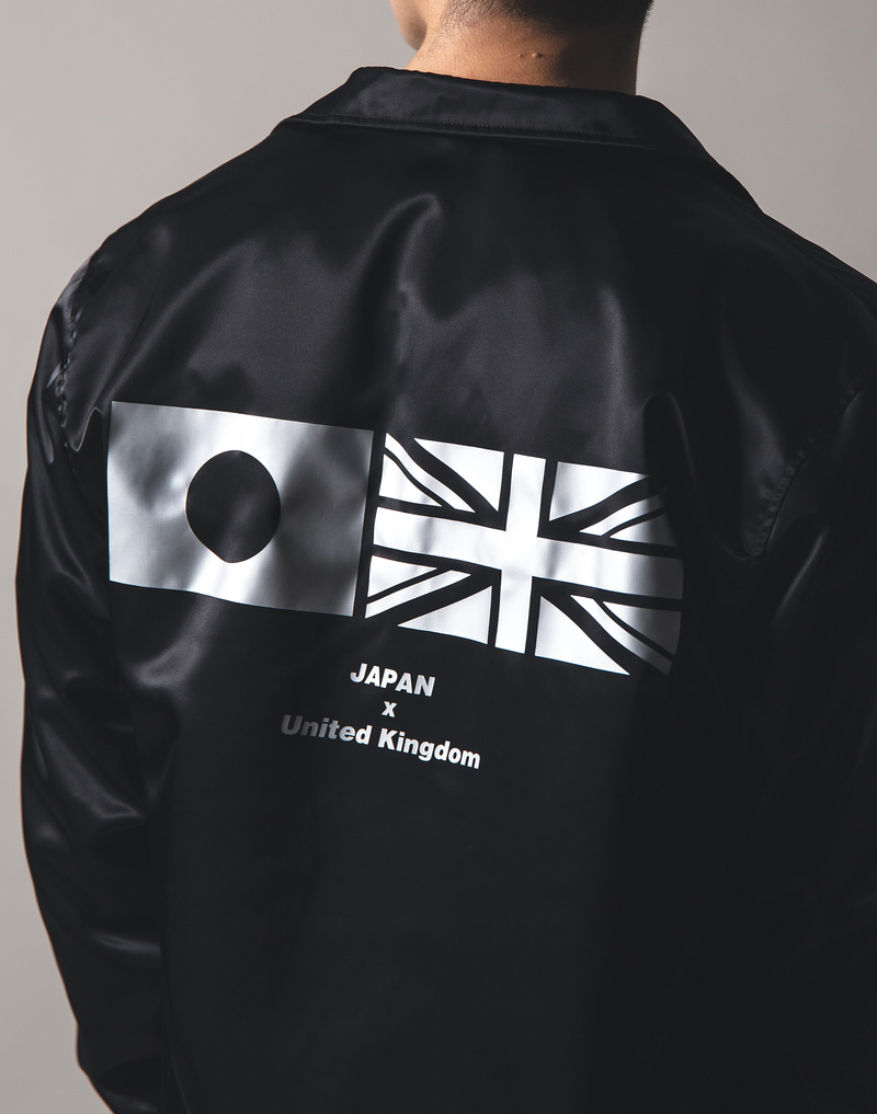 Flag Coach jacket - BLACK – LÝFT