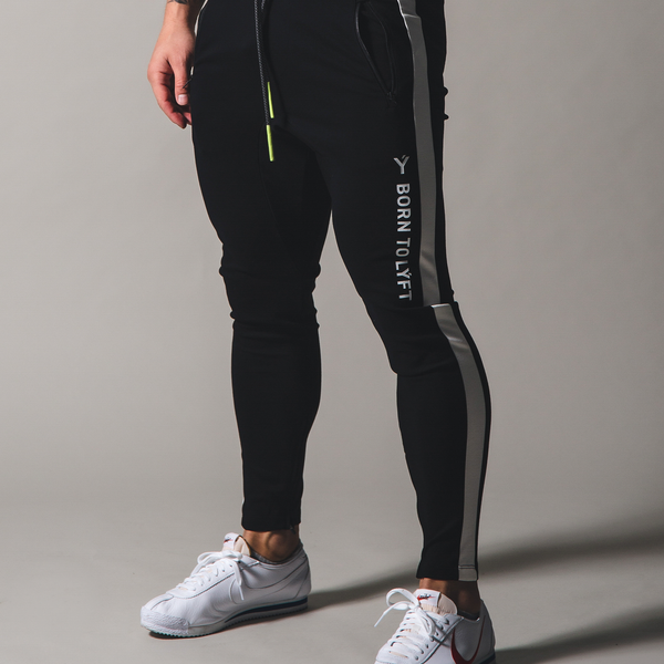 BORN TO LÝFT One Line Pants - Black