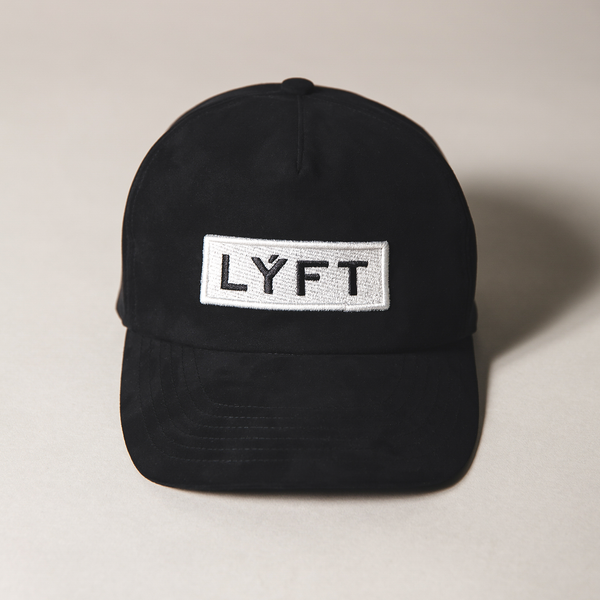 LÝFT Box Logo Cap - Black