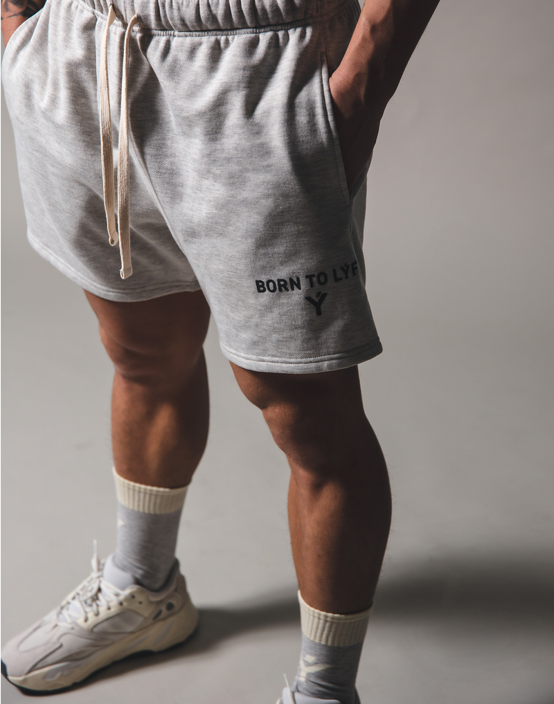 BORN TO LÝFT Sweat shorts - Grey