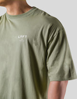 DSCY Back Print Big T-Shirt - Olive