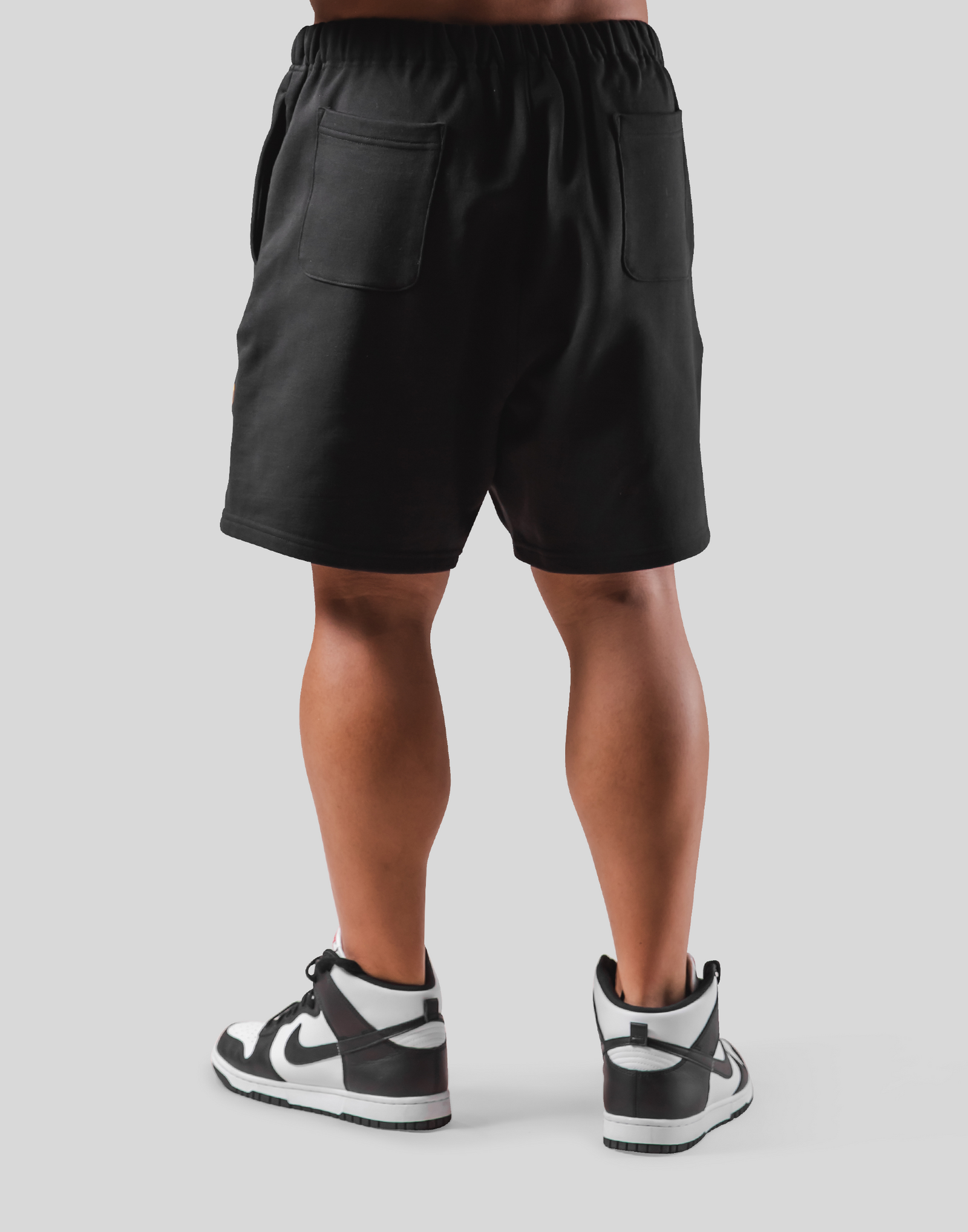 LÝFT × Power House Gym Sweat Shorts - Black