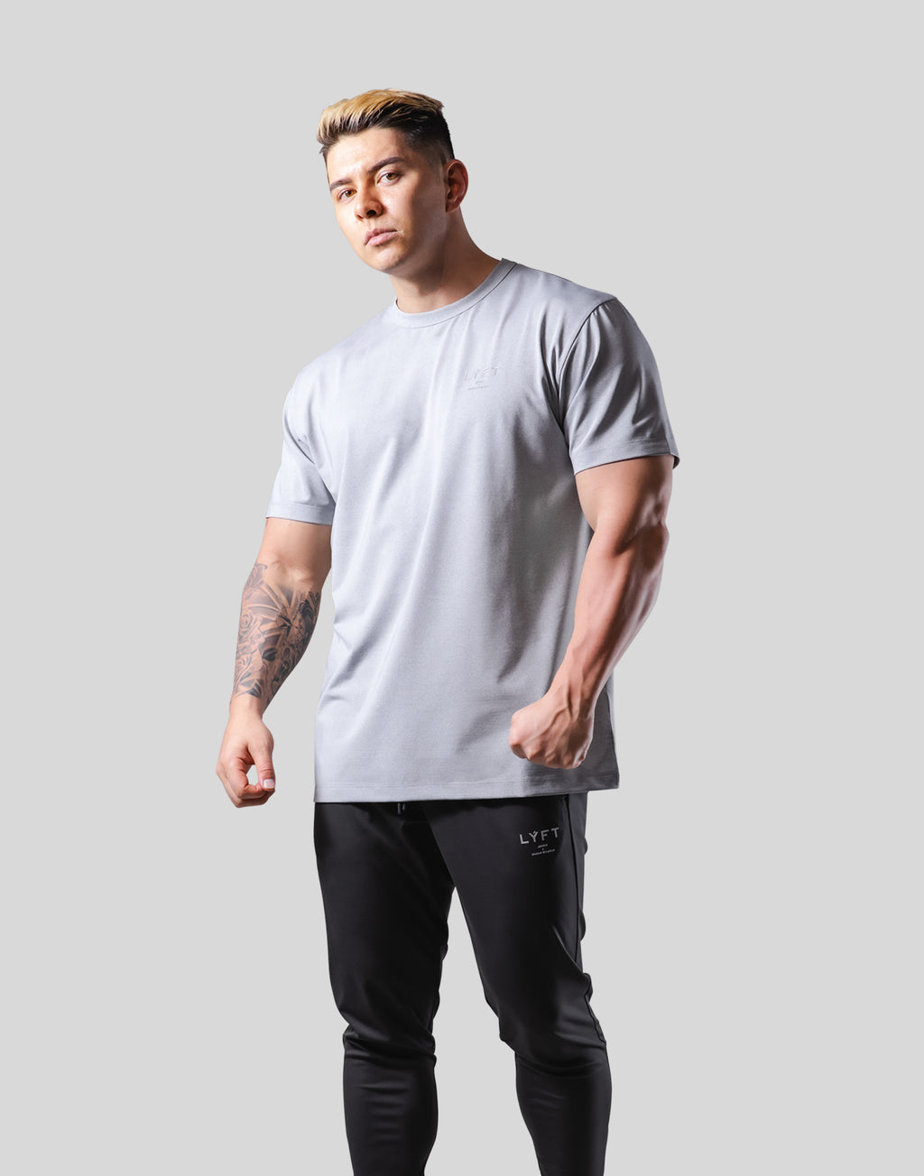 2Way Stretch Standard T-Shirt - Grey – LÝFT