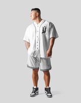 Old Y Mesh Baseball Shirt - White