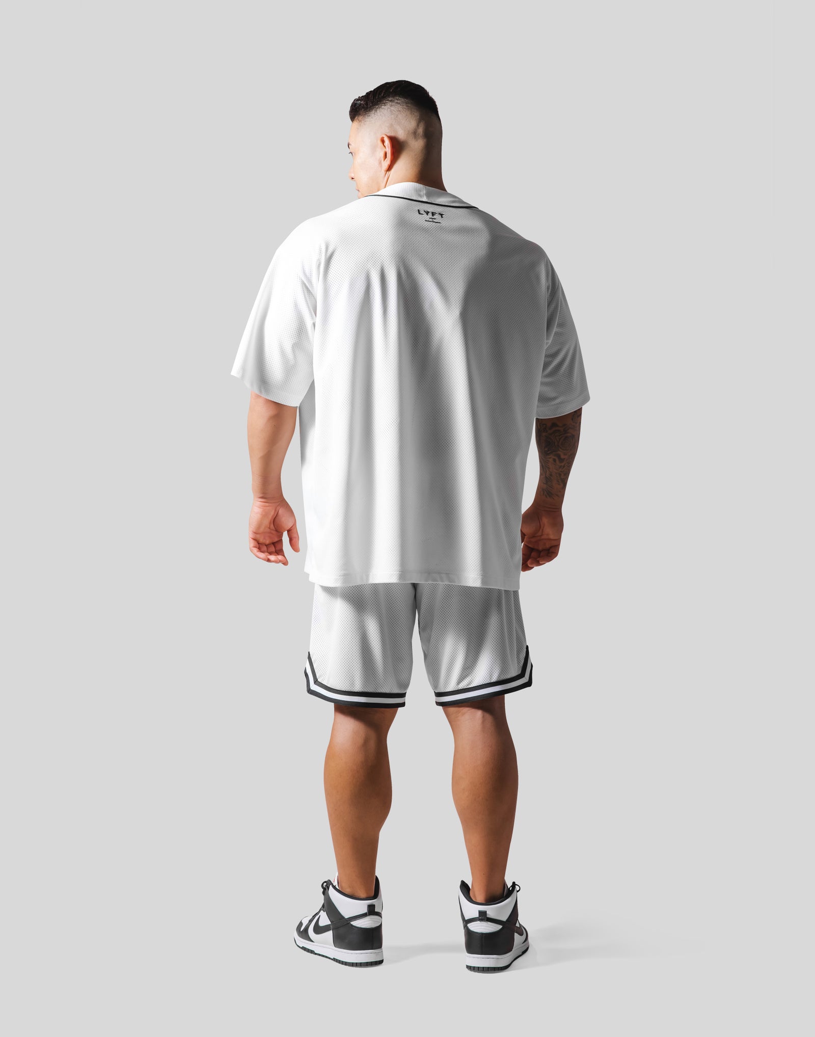 Old Y Mesh Baseball Shirt - White – LÝFT